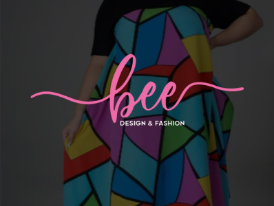 Bee Design logo beauty cosmetics fashion yoga