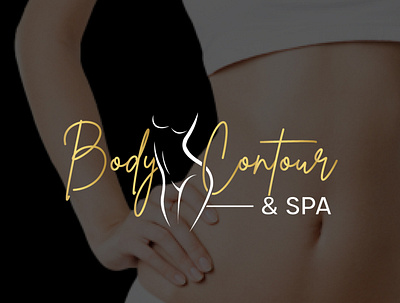 Body Contour & Spa cosmetics vector