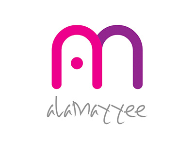 Alamayyee Logo brand branding custom font identity lettering logo typeface