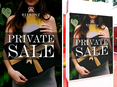 Private Sale Signage banner printing design signage