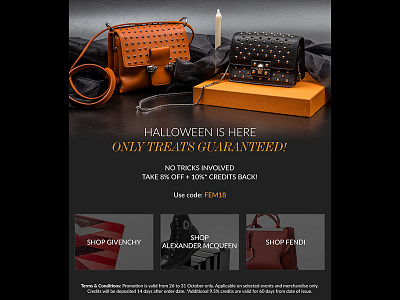 Halloween Email Newsletter email design email newsletter halloween newsletter
