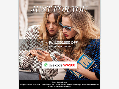 Whatsapp Promo Email Newsletter email design email newsletter newsletter