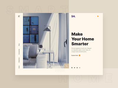 Modern Smart Home Website