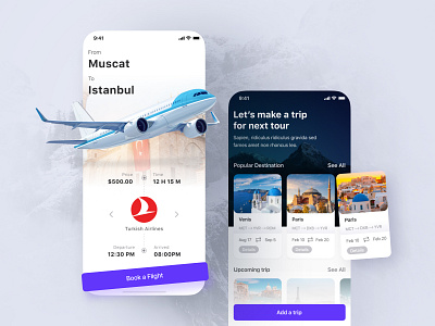 Flight Booking App aircraft airlines airport booking booking flight design flight booking flights gleb gleb kuznetsov plane typography ui ux