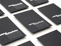 rda business cards by Sam Gough on Dribbble