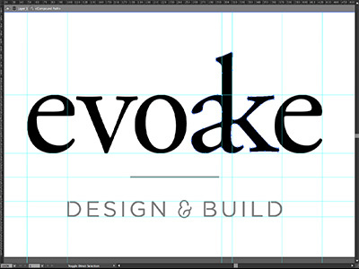evoake identity ampersand evoake guides ligature monochrome sans serif serif
