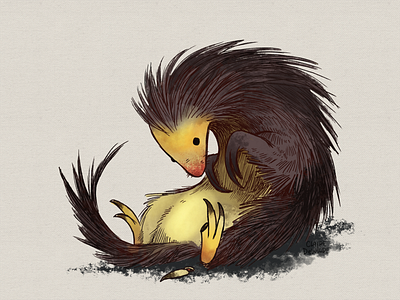 Porcupine/Pangolin animal illustration character character design creature digital illustration illustration