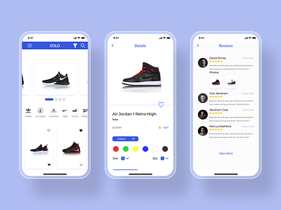 Solo: E-Commerce App e commerce e commerce app e commerce design e commerce shop mobile mobile app mobile design mobile ui ui ui design