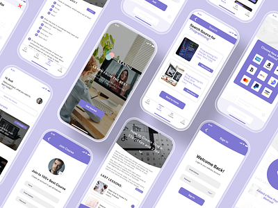 Learnu: Course Online App app course course online learning app mobile app mobile design mobile ui ui ui ux uidesign