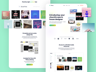 Tithe.ly Media Landing Page