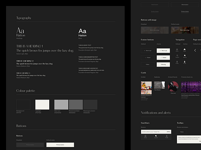 Artgaze UI kit app art black button design field figma input minimal museum ui kit ux