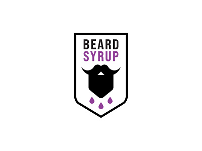 Beard Syrup Logo badge logo badgedesign logo design logo designer logo mark logotype
