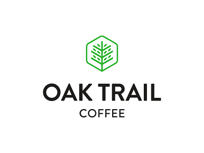 Oak Trail Coffee Logo & Type brand identity freelance design graphicdesign graphicdesigner logo logo mark logodesign logodesigner logos logotype