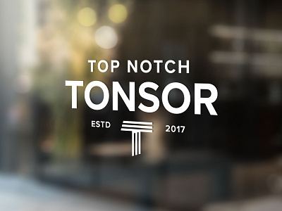 Top Notch Tonsor Logo Lockup