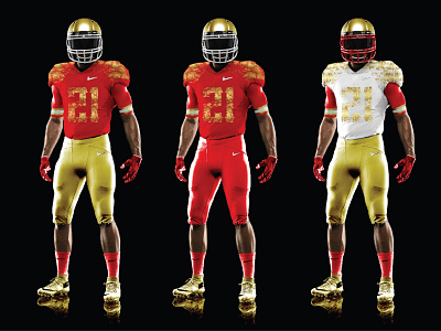 NFL Niners Uniform Redesign 49ers branding creative creativity design football jersey jersey design jerseys nfl san francisco uniform uniform design uniforms visual design visual identity