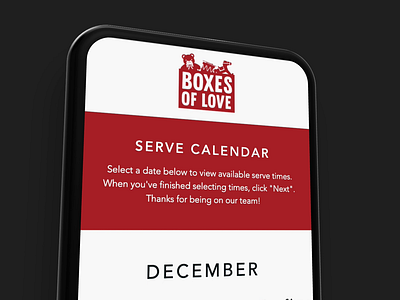 Boxes of Love App adobe xd app design minimal ui ui design ux ux design web web app web design