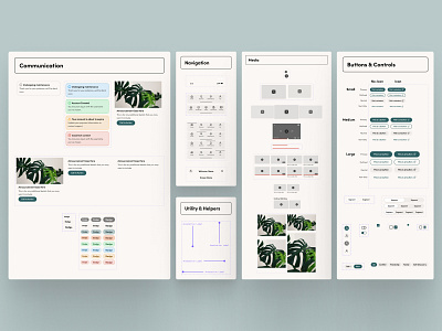 Wireframe Component Library alert atomic design banner buttons components design system figma navigation radio button segment styles tabs toast ui design