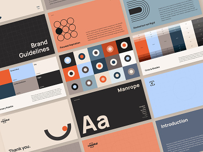 Cappital Brand Guidelines agency brand guide brand identity brand strategy brand values branding color design principles guidelines principles typography