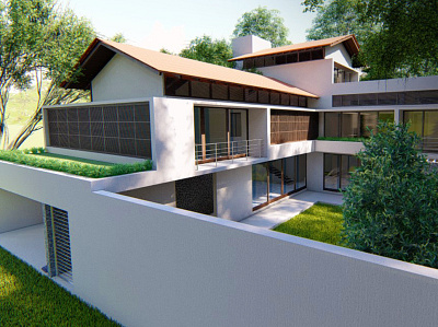 House 3D 3d 3dsmax architecture design