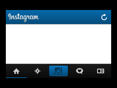 Instagram for Android android app holo instagram ui