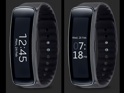 Samsung Gear Fit correction samsung smartwatch ui ux