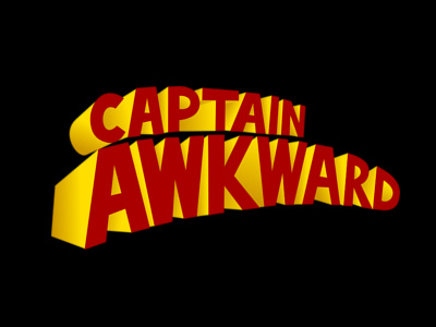 Captain Awkward comic illustration typeography webcomic