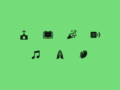 Church app icons