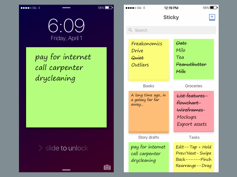 Sticky Previews 2.8 for iphone download