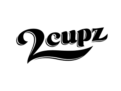 2Cupz logo branding identity logo logotype