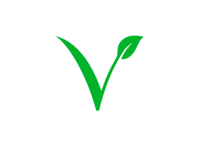 V logo