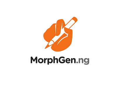 Morphgen logo branding identity logo