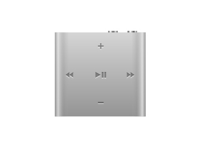 iPod Shuffle concept gadget icon illustration ipod