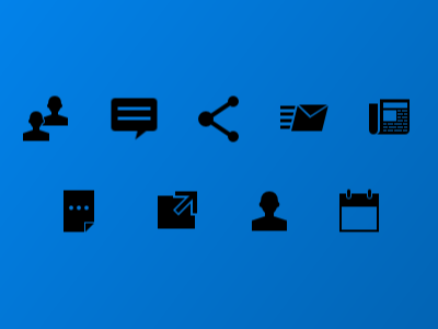 glyph icons