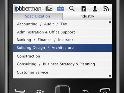 Jobberman for Blackberry