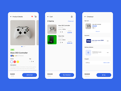 TokoGim - Game utility store app branding design minimal mobile app mobile design ui ux