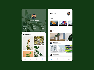 Photo App - Daily x-plore UI