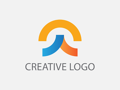 circle logo with the gradient color