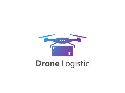 Drone for shopping, future technologi design drone future logistic logo shipping shop technologi