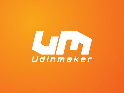 UM alphabet logo watermark