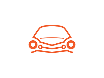 Logos for transportation and vehicles in a line style