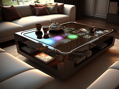 Smart Coffee Table: Living Room Upgrade