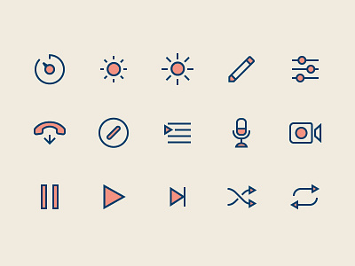 Line / Fill icons angular camera fill icons line media pencil system