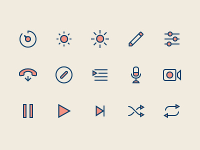 Line / Fill icons