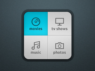 Media Ui icons media texture ui