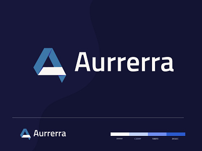 Aurrerra logo design abstract agency app apps arrow branding design illustration logo ui