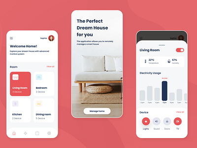 Smart Home App - UI Design