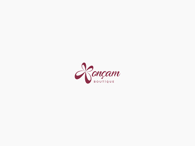 Xonçam boutique - Logo Branding adobe illustrator design ecdesign elvincefer graphic design graphicdesigner logo logodesign logotype
