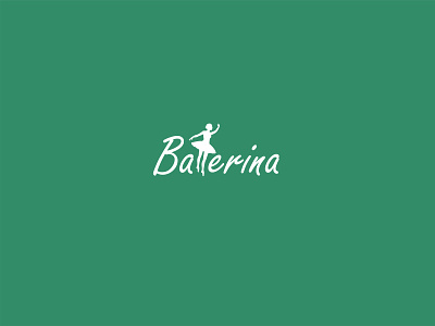 Logo concept "Ballerina" adobe illustrator design ecdesign elvincefer graphicdesigner illustration logo logodesign logotype