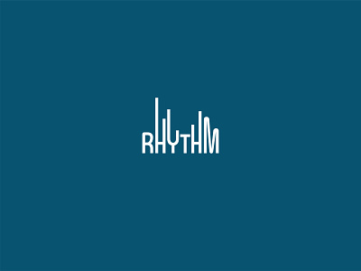 Logo concept "Rhythm" adobe illustrator design ecdesign elvincefer graphicdesigner logo logodesign logomark logotype