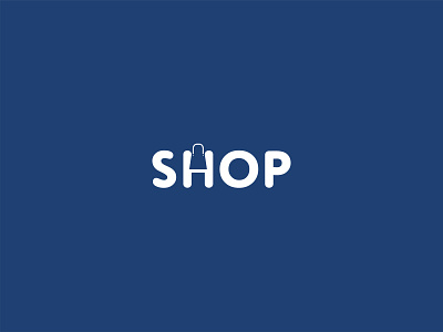 Logo concept "Shop" adobe illustrator design ecdesign elvincefer graphicdesigner logo logodesign logomark logotype